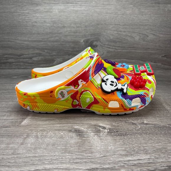 Crocs x Trix Cereal Tie Dye Classic Clog Mens Multi Sizes Available 207922 94S - Picture 14 of 16